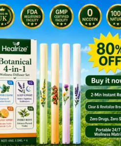 Healrize® Botanical 4-in-1 Wellness Diffuser Set
