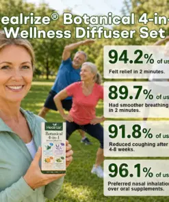 Healrize® Botanical 4-in-1 Wellness Diffuser Set