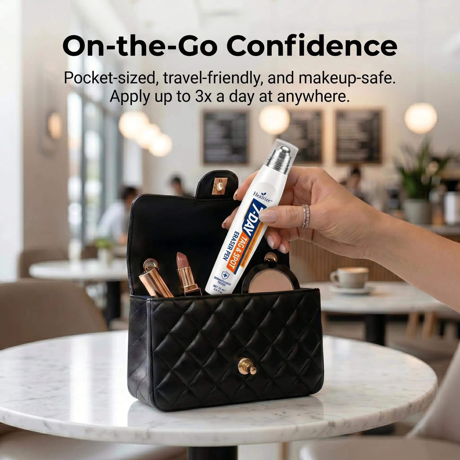Healrize® 7-Day Skin Tag & Spot Eraser Painless & Scar-Free Advanced Imperfection Removal Rollerball Pen