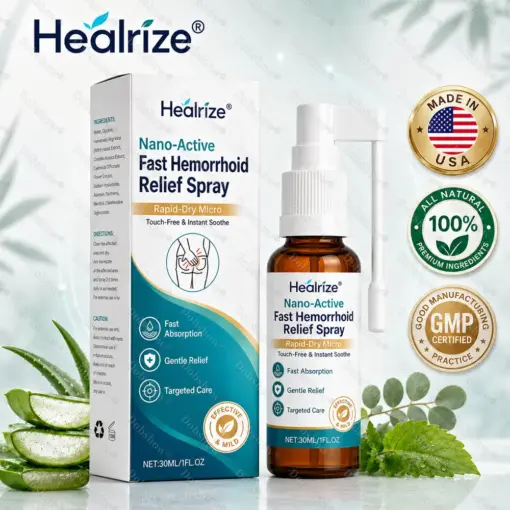 Healrize® Nano-Active Fast Hemorrhoid Relief Spray