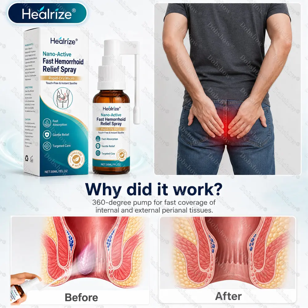 Healrize® Nano-Active Fast Hemorrhoid Relief Spray