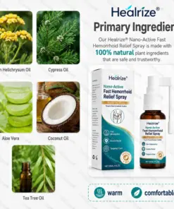 Healrize® Nano-Active Fast Hemorrhoid Relief Spray