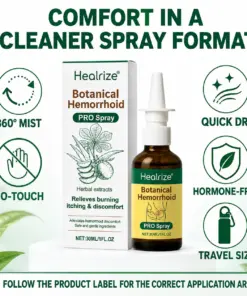 Healrize® Botanical Hemorrhoid PRO Spray
