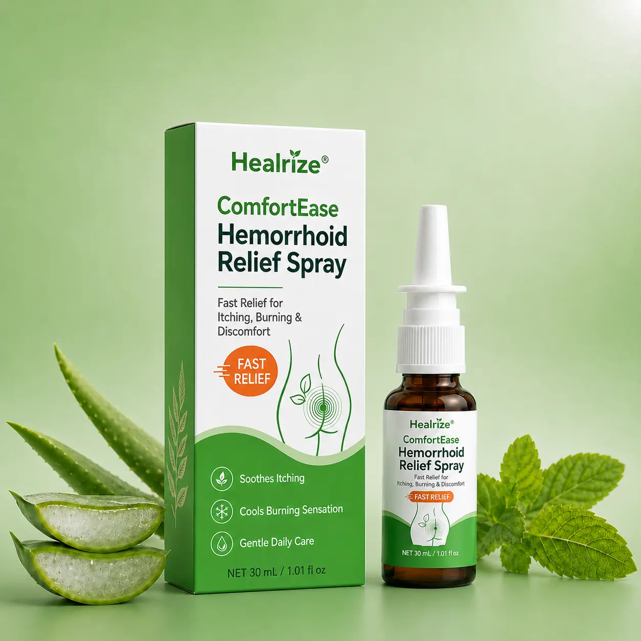 Healrize® ComfortEase Hemorrhoid Relief Spray
