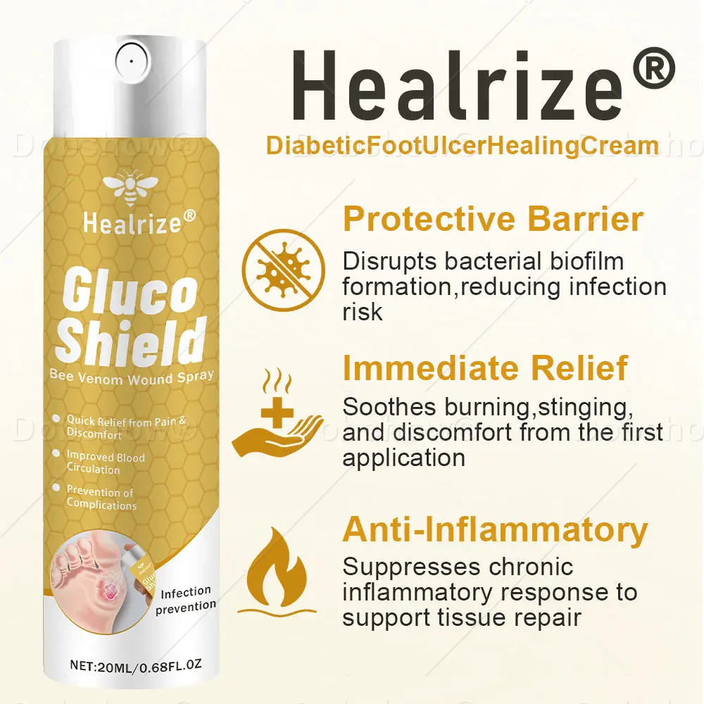 Healrize®GlucoShield Wound Spray