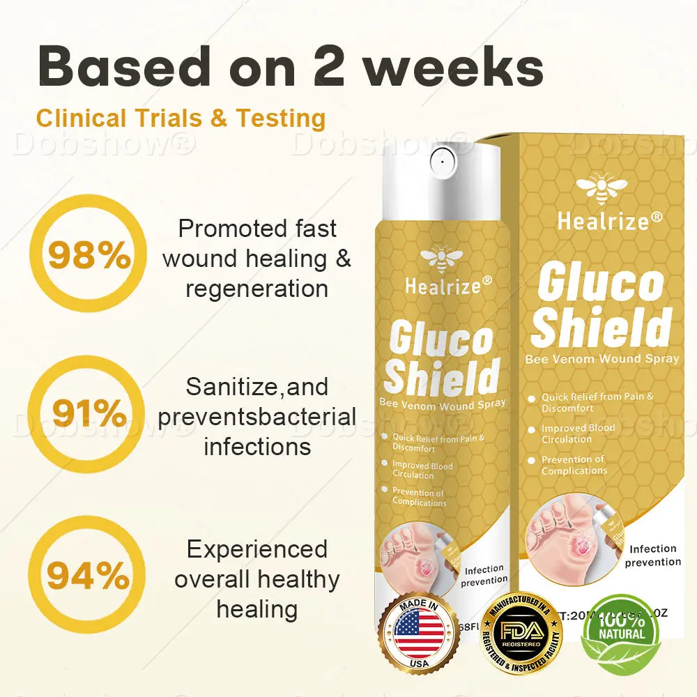 Healrize®GlucoShield Wound Spray